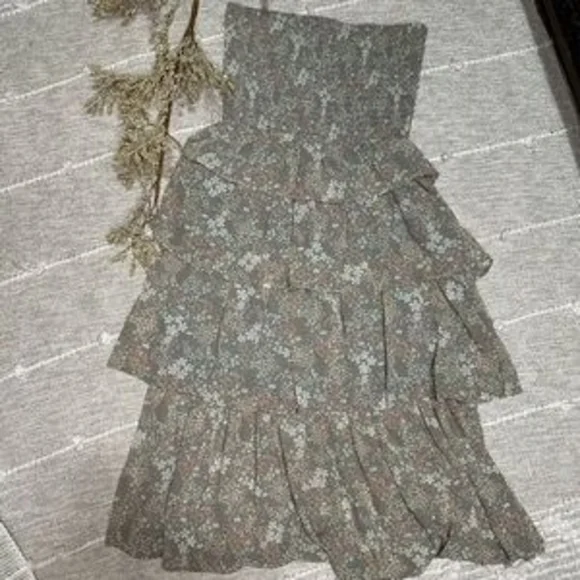 Mimi Chica Multicolor Tiered Kids Dress - Picture 2 of 8